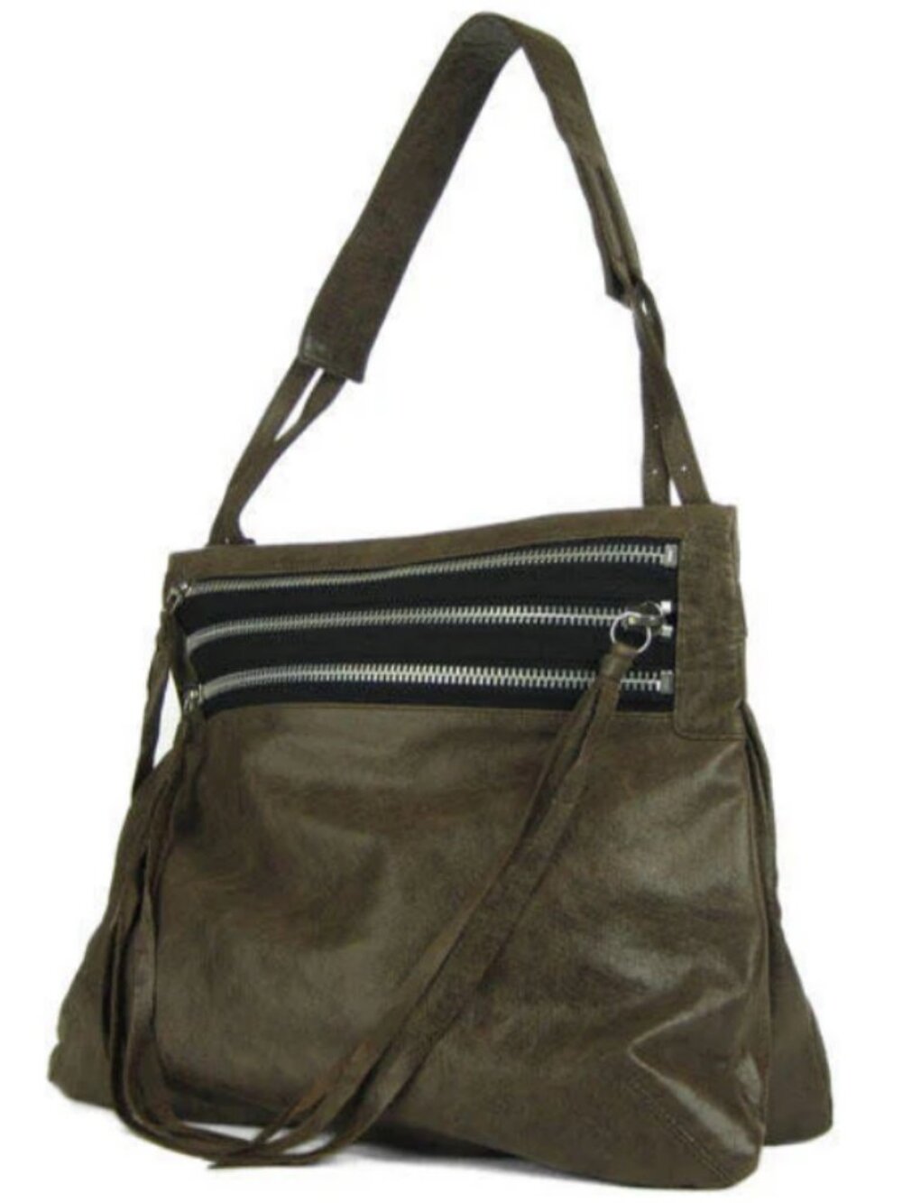 Foley + Corinna Hobo Bag /Shoulder Black Leather Vintage Moto Boho Chic Western
